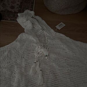 Roller Rabbit White V-Neck Sweater